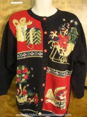 80s Xmas Decorations Bad Christmas Sweater