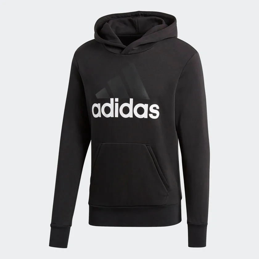 Adidas Essentials Linear Pullover Hoodie Black/White S98772