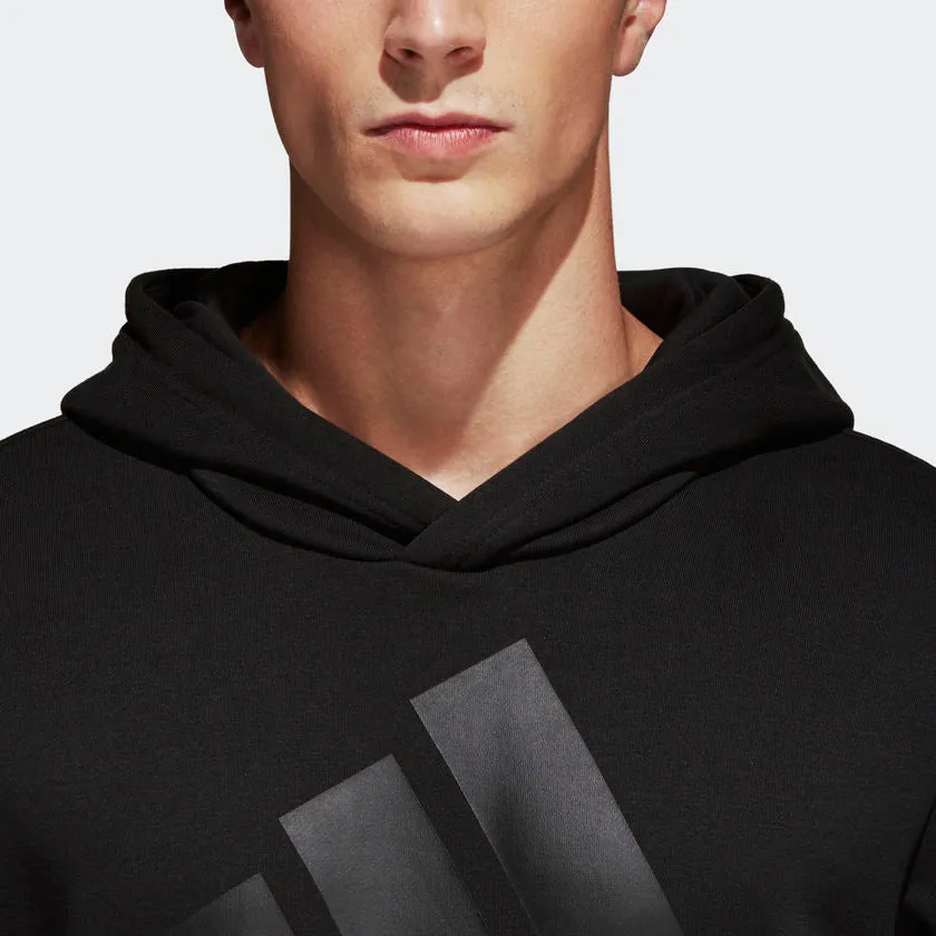 Adidas Essentials Linear Pullover Hoodie Black/White S98772