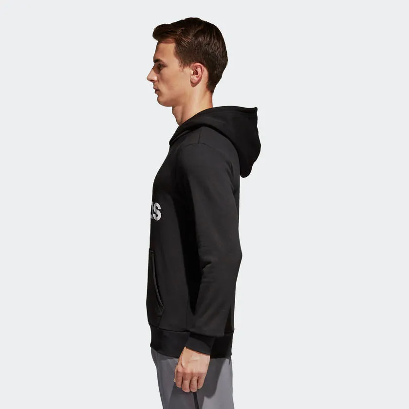 Adidas Essentials Linear Pullover Hoodie Black/White S98772