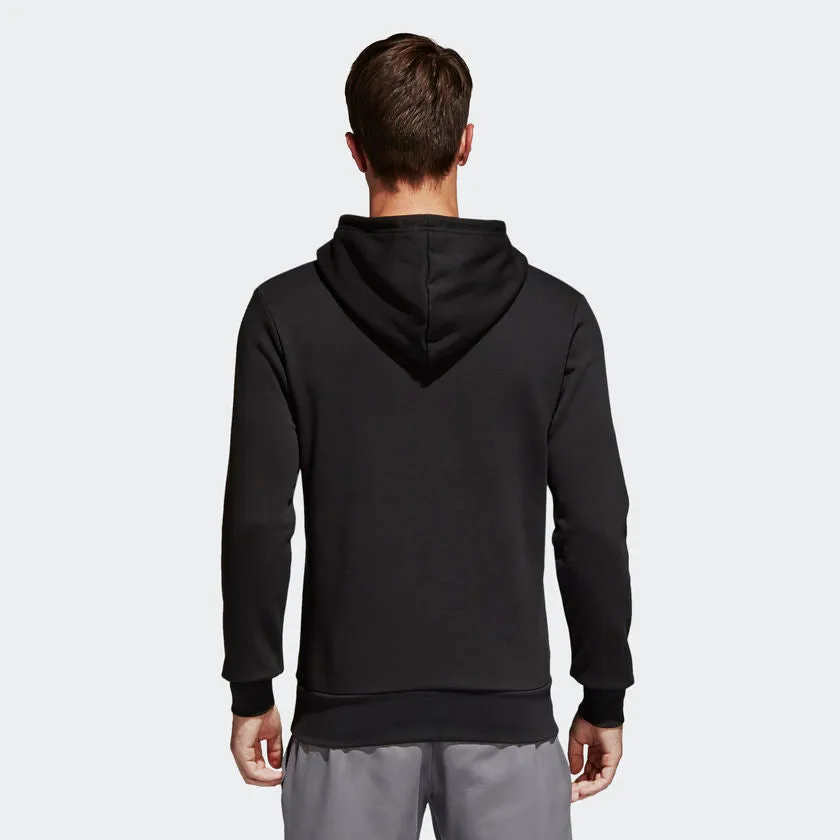 Adidas Essentials Linear Pullover Hoodie Black/White S98772