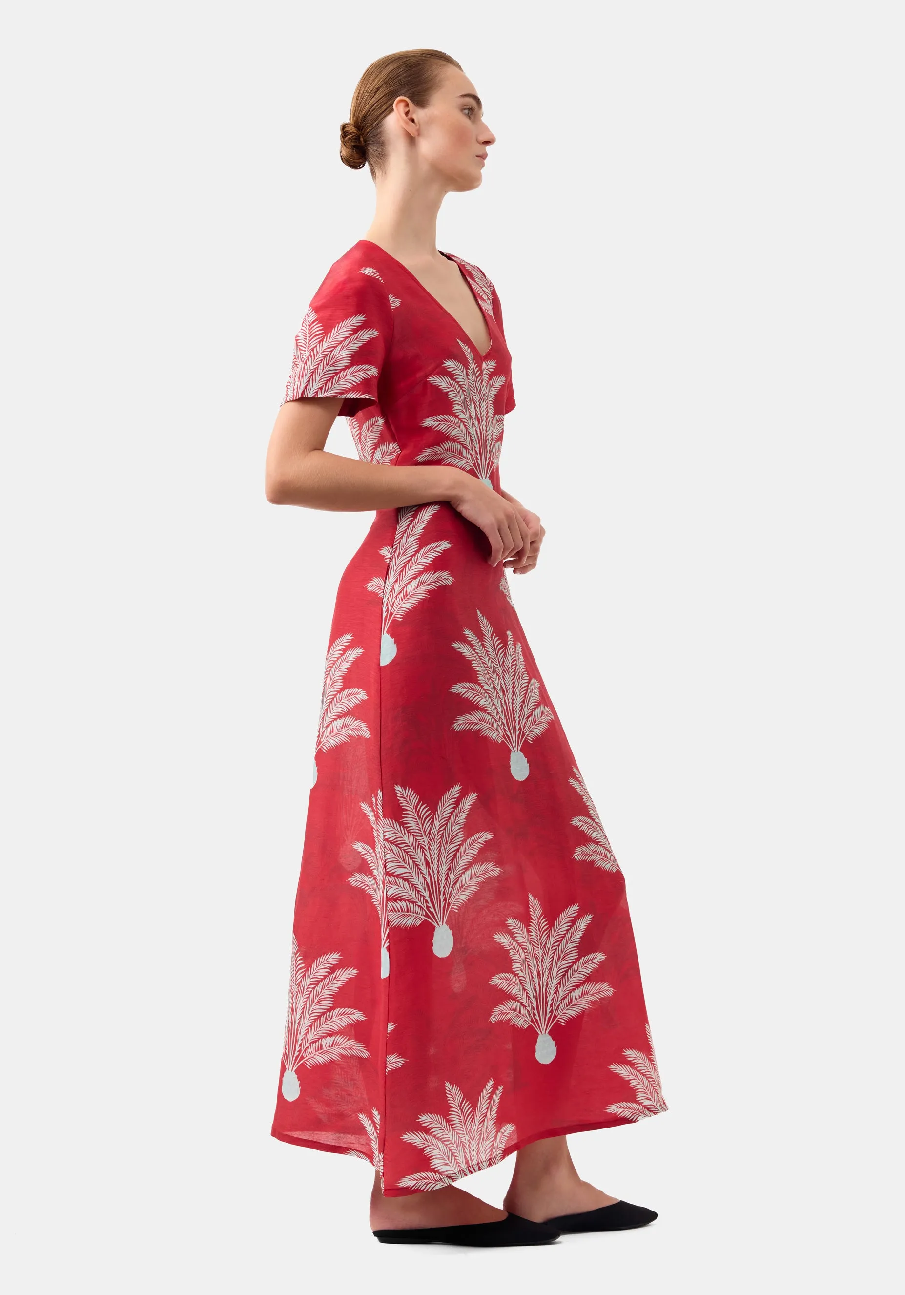 Alessandra Maxi Dress_Rouge