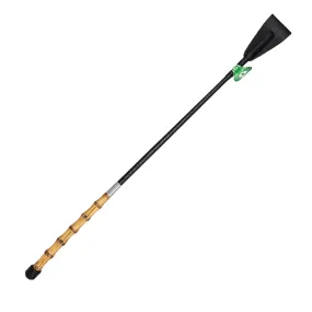 Bamboo Grip Riding Crop with Linen Shaft, 60cm or 24"