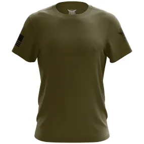 Basic - Olive   Black Short Sleeve Shirt