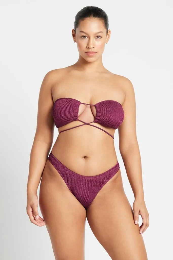 Bond-eye Margarita Bandeau - Boysenberry