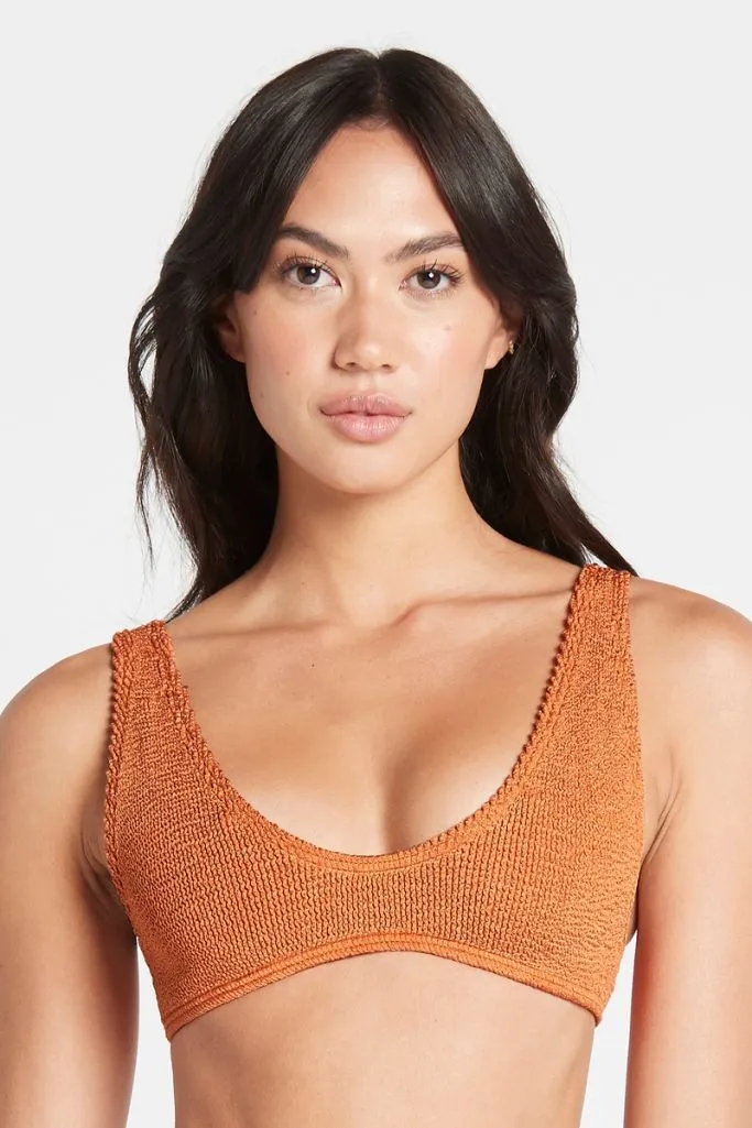 Bond-eye Scout Crop - Burnt Orange