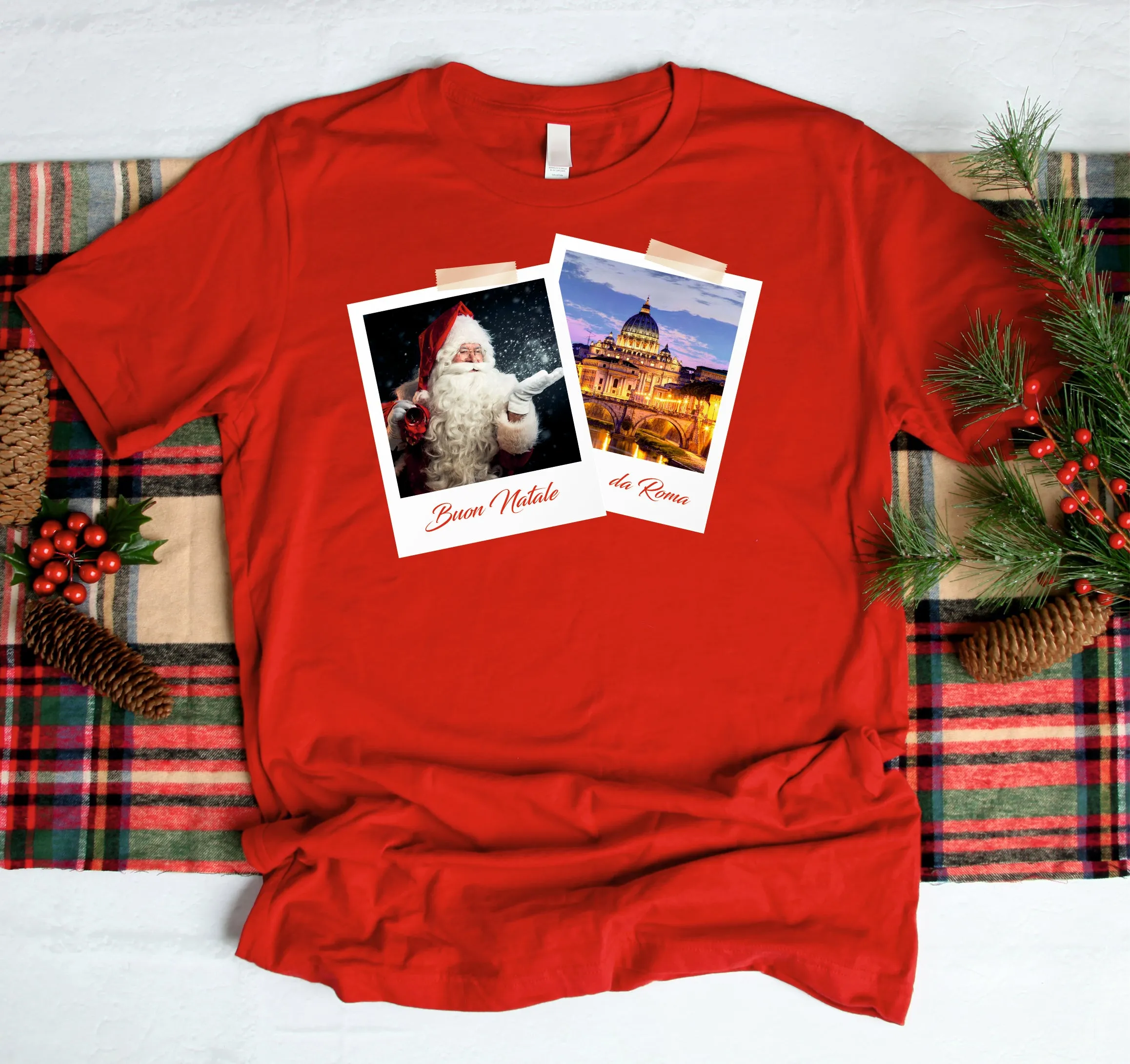 Buon Natale da... Roma t-shirt