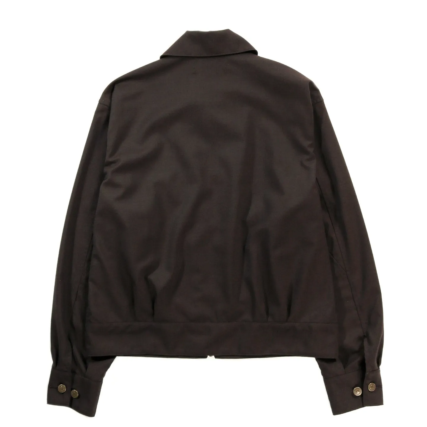 COGNOMEN MILITARY SWING TOP JACKET BROWN