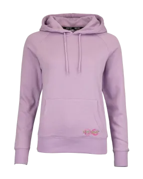 Crane Dot Hoodie in Lilac