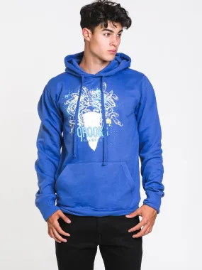 CROOKS & CASTLES SPLATTER MEDUSA PULLOVER HOODIE - CLEARANCE