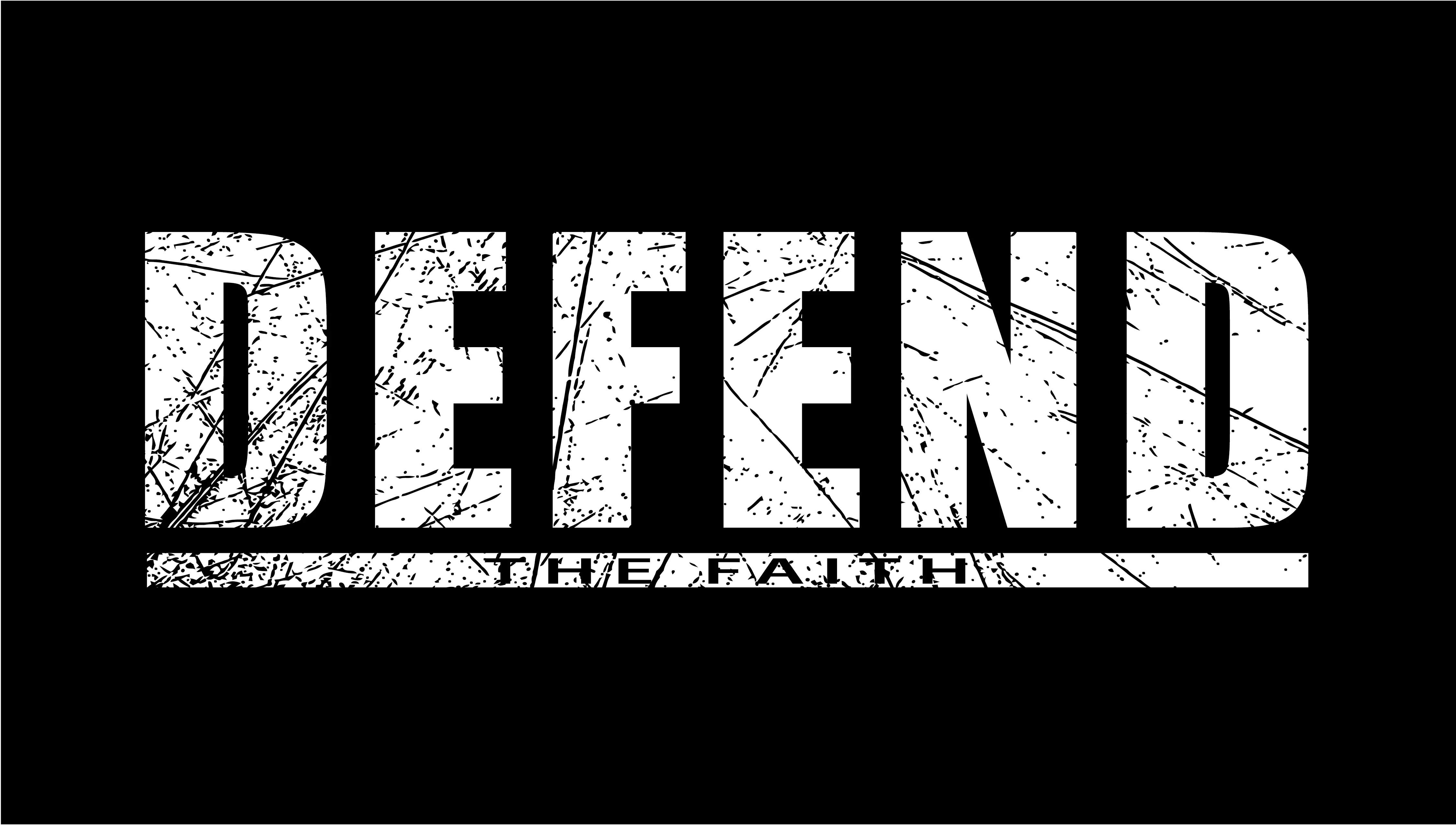 Defend the Faith (T-Shirt) Black