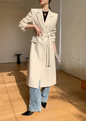 Double-Breasted Belt Trench Coat