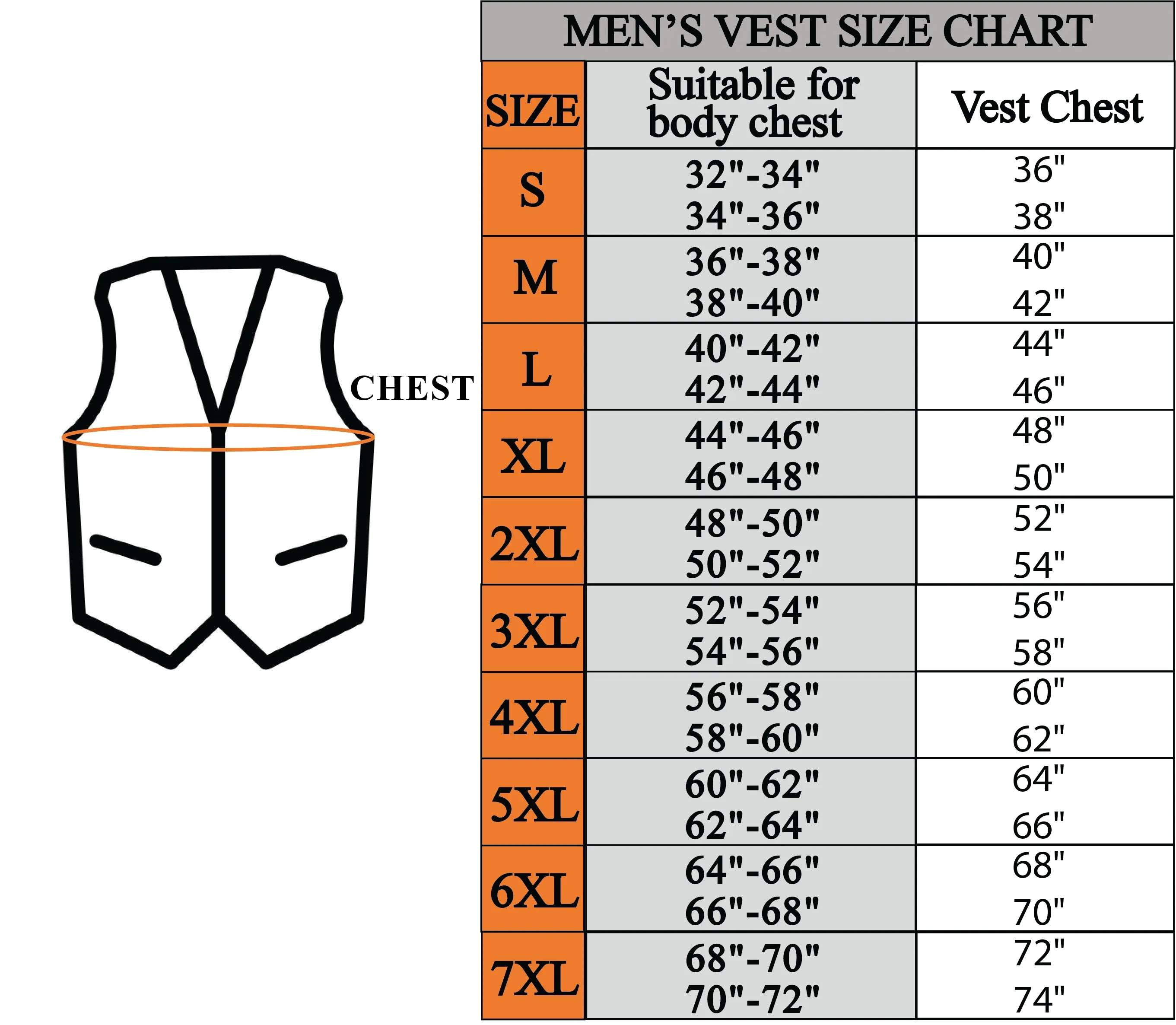 Dream Apparel Mens Single Panel Canvas Motorcycle Vest With Conceal Carry Pockets