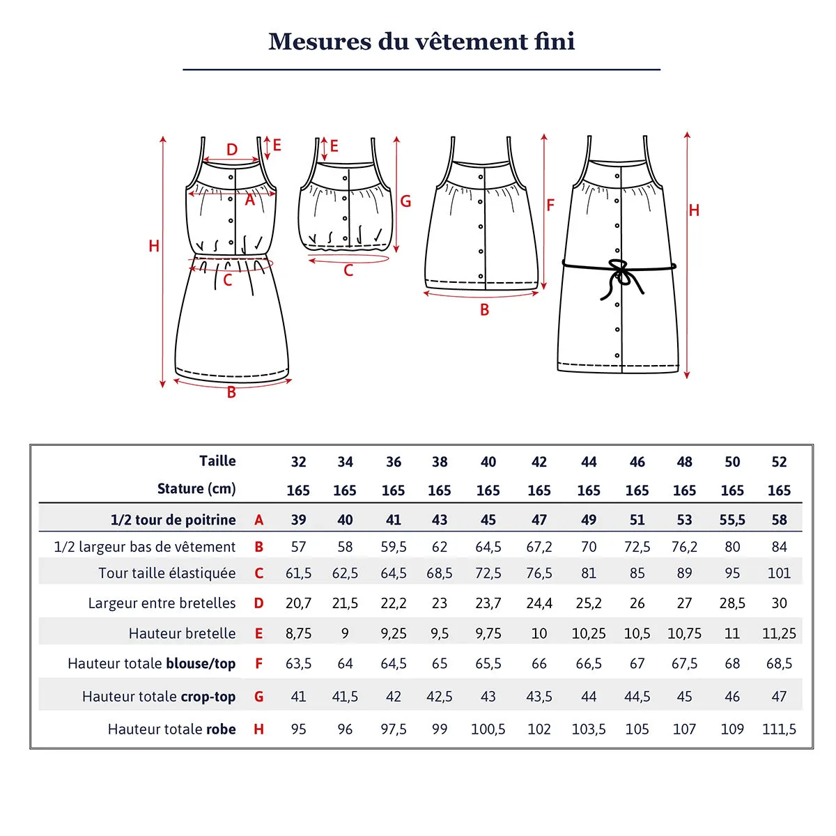 Duo for woman and kid ZANZIBAR top and dress - paper sewing pattern