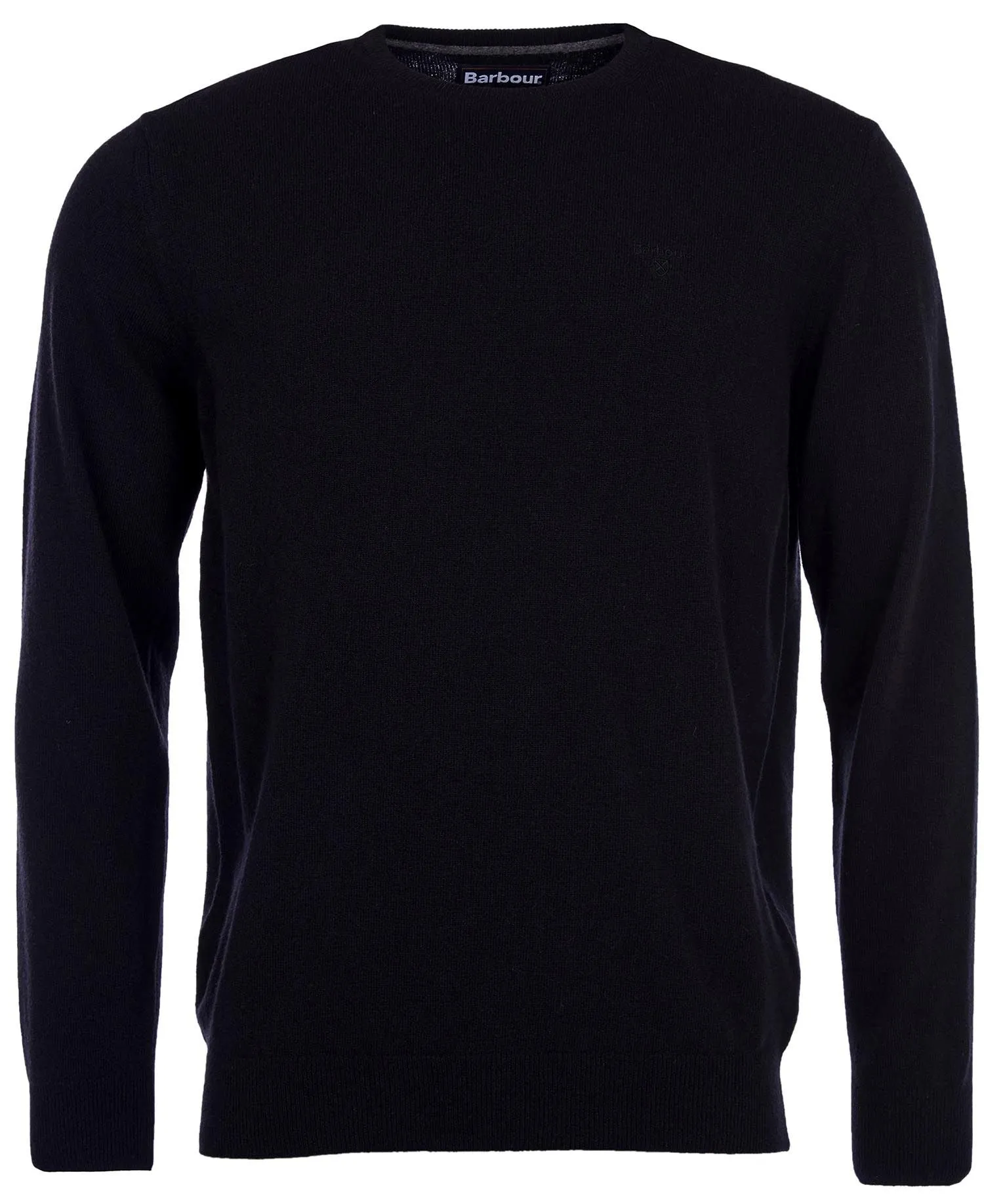 Essential Lambswool Crew Neck Sweatshirt - Black