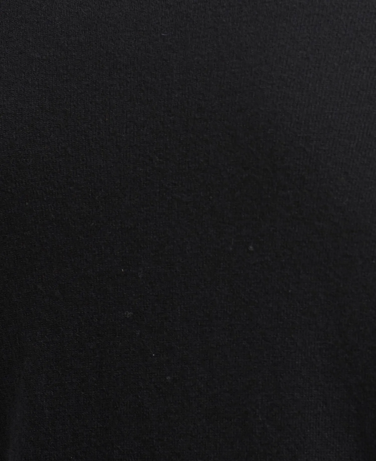 Essential Lambswool Crew Neck Sweatshirt - Black