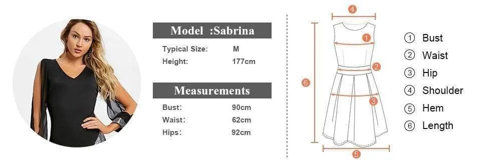 FashionSierra - Women Dress Sequined Chiffon V-Neck Knee-Length Bodycon