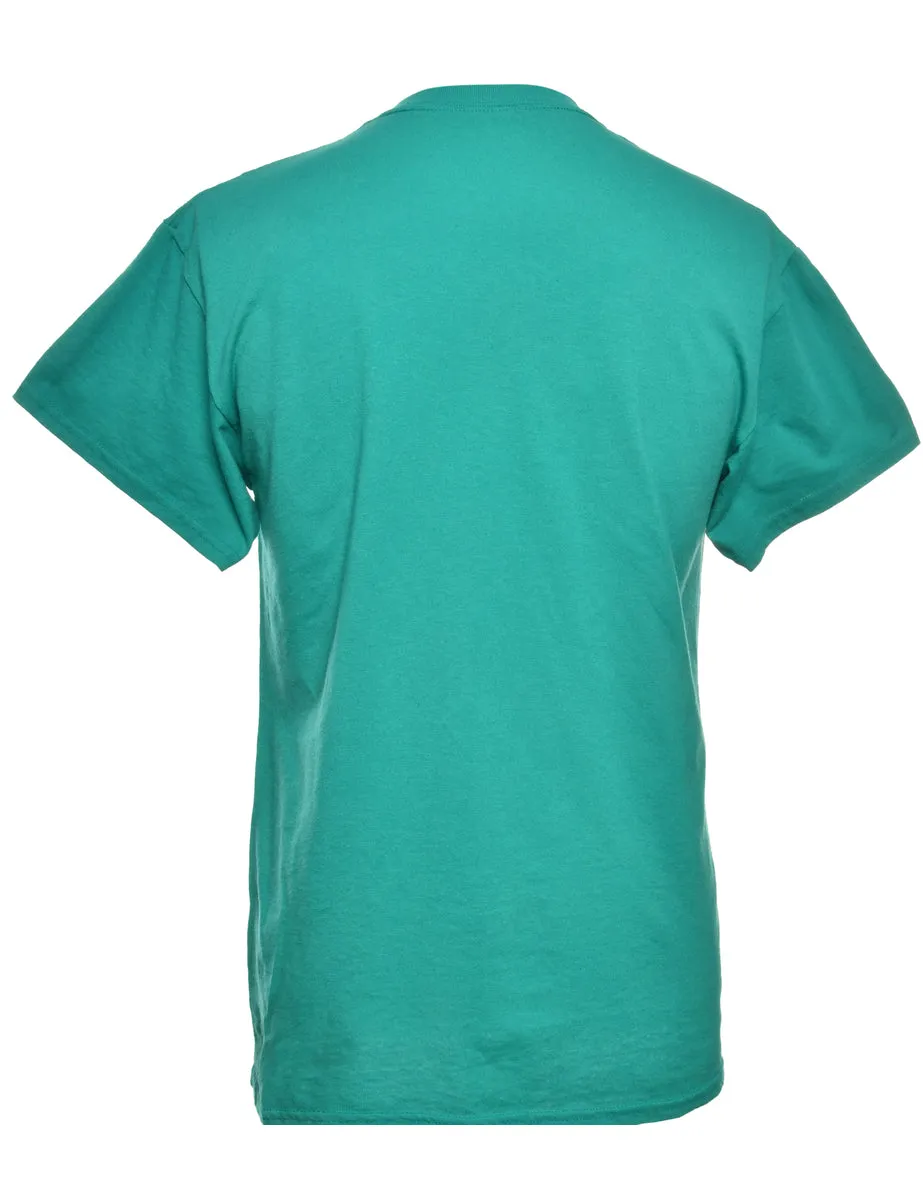 Florida Teal Gildan Printed T-shirt - M