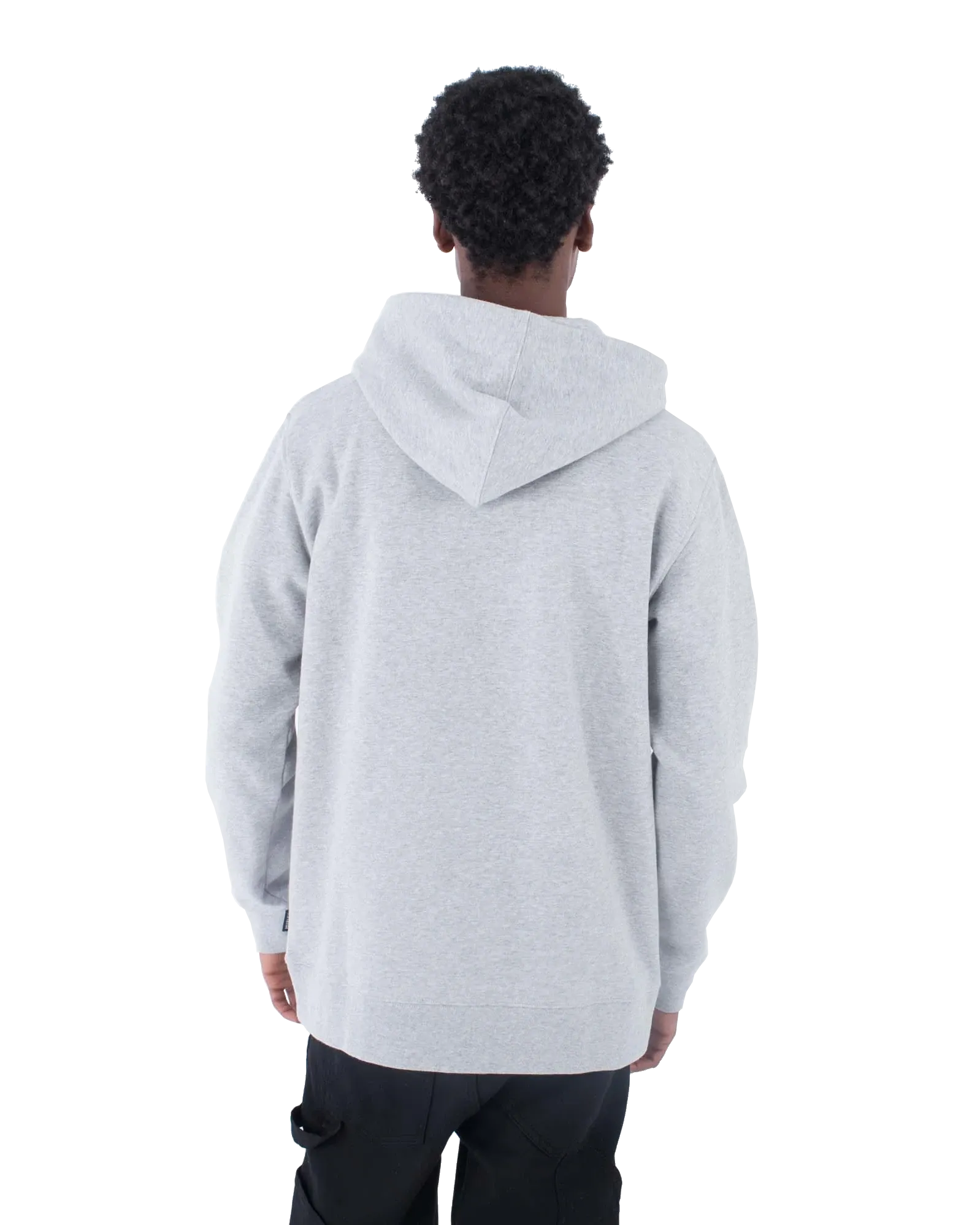 Flow Pullover Hoodie in Heather Grey