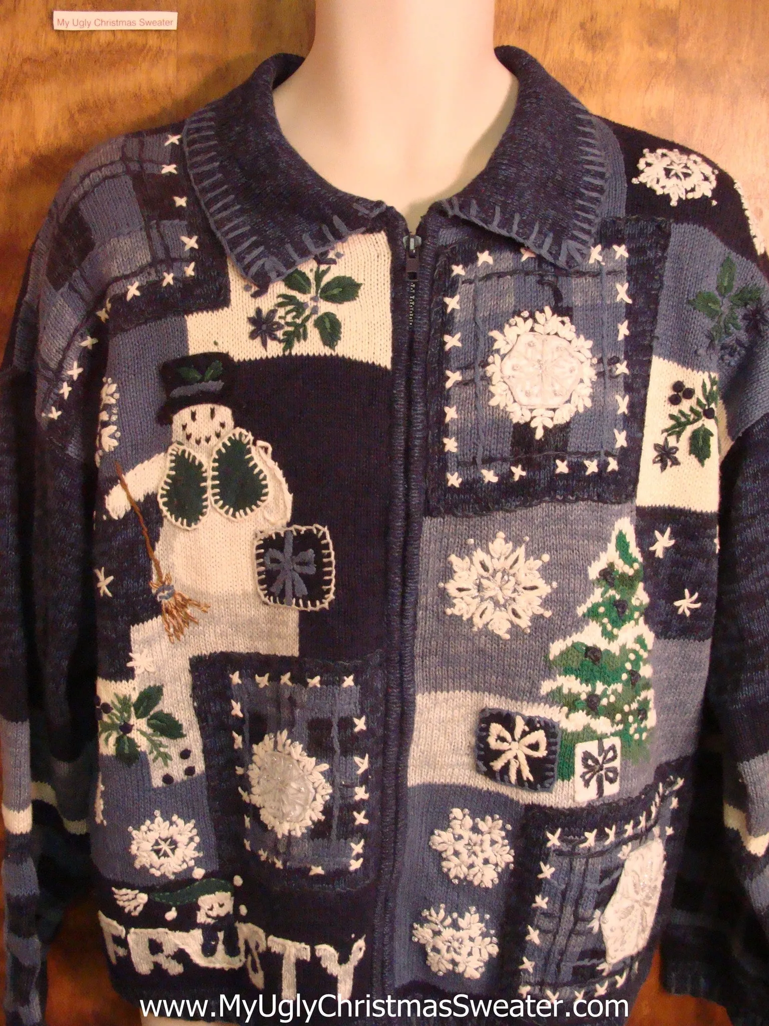 FROSTY Cheesy Christmas Sweater