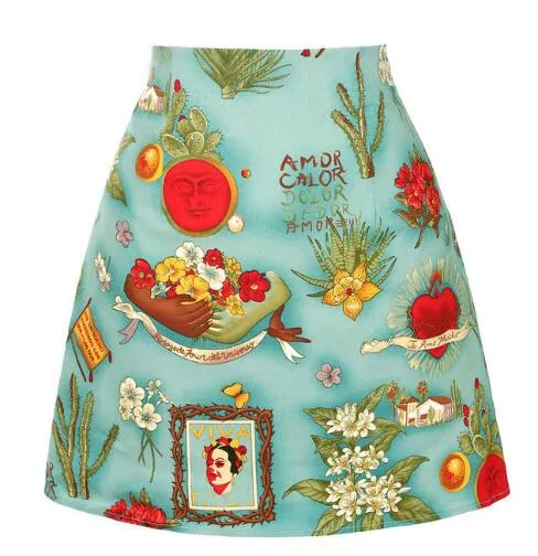 Fun Print Mini Skirts (Multiple Styles)