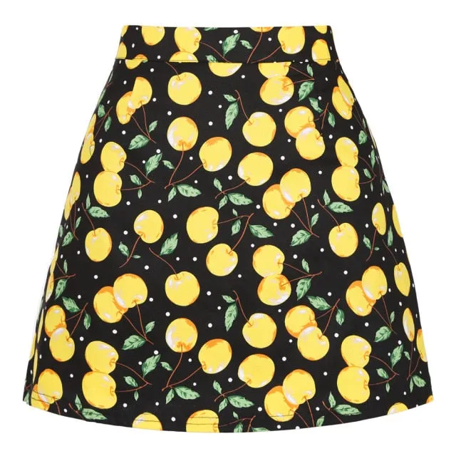 Fun Print Mini Skirts (Multiple Styles)