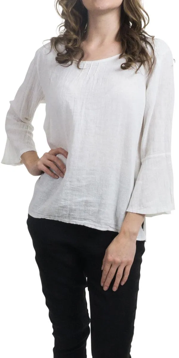 Gianni Linen Top