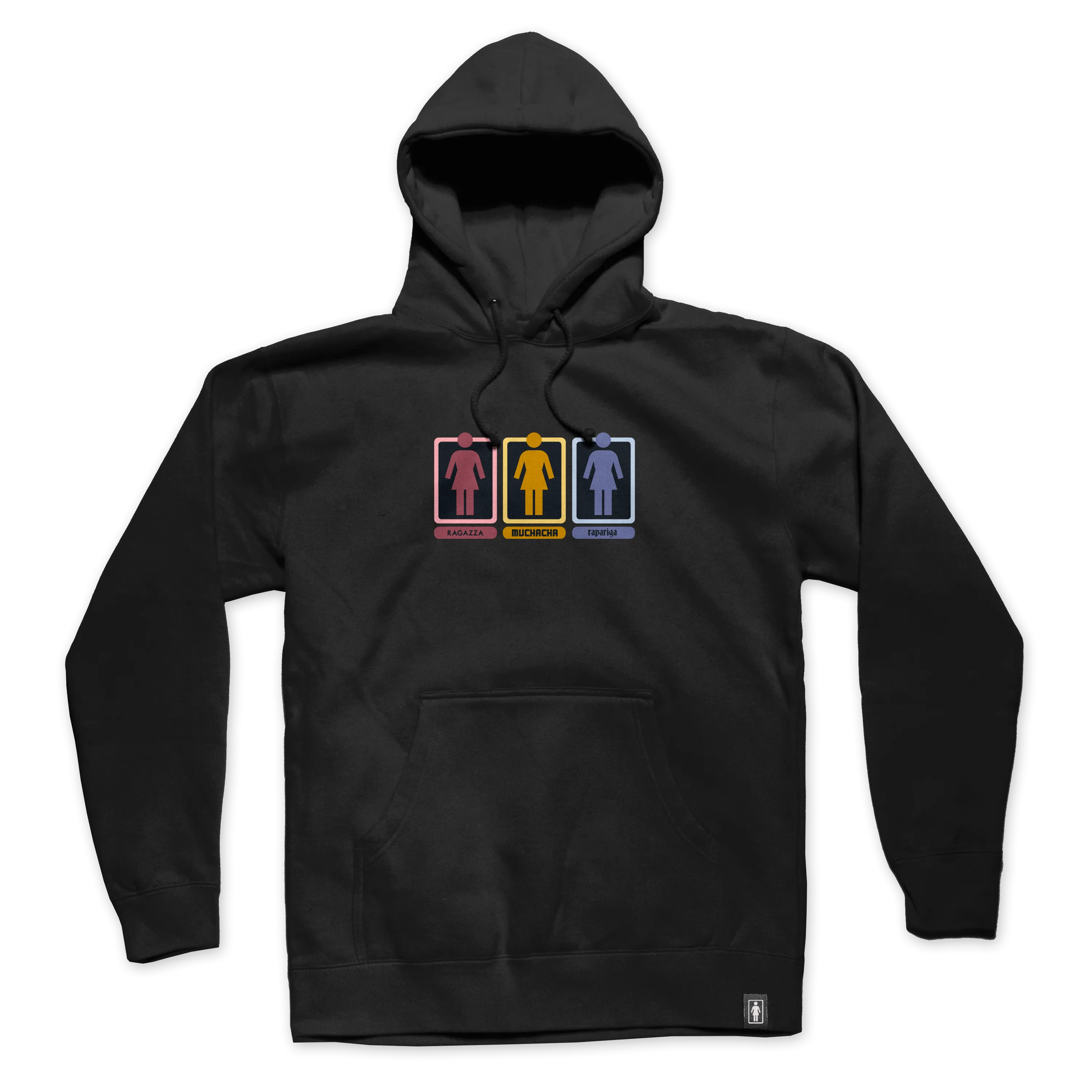 Girl Triple OG Pullover Hoodie Black