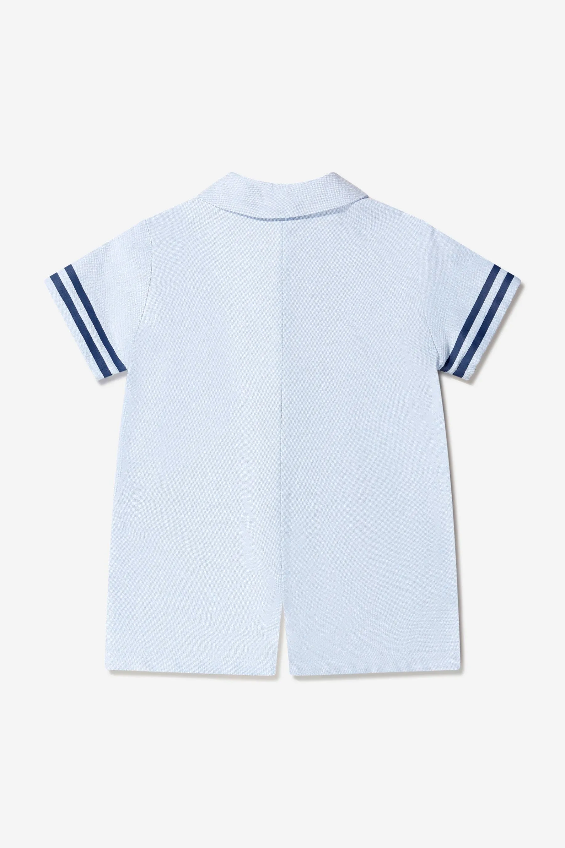 Gucci Baby Boys Cotton Oxford Romper