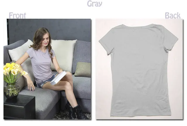 High Quality 18 Color S-3XL Plain T Shirt  for Women Cotton Elastic Basic T-shirts