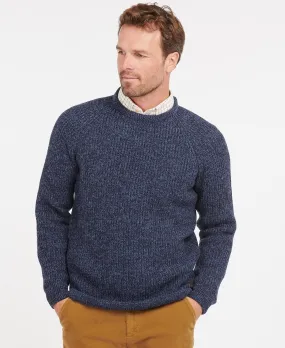 Horseford Crew Neck Sweater - Navy