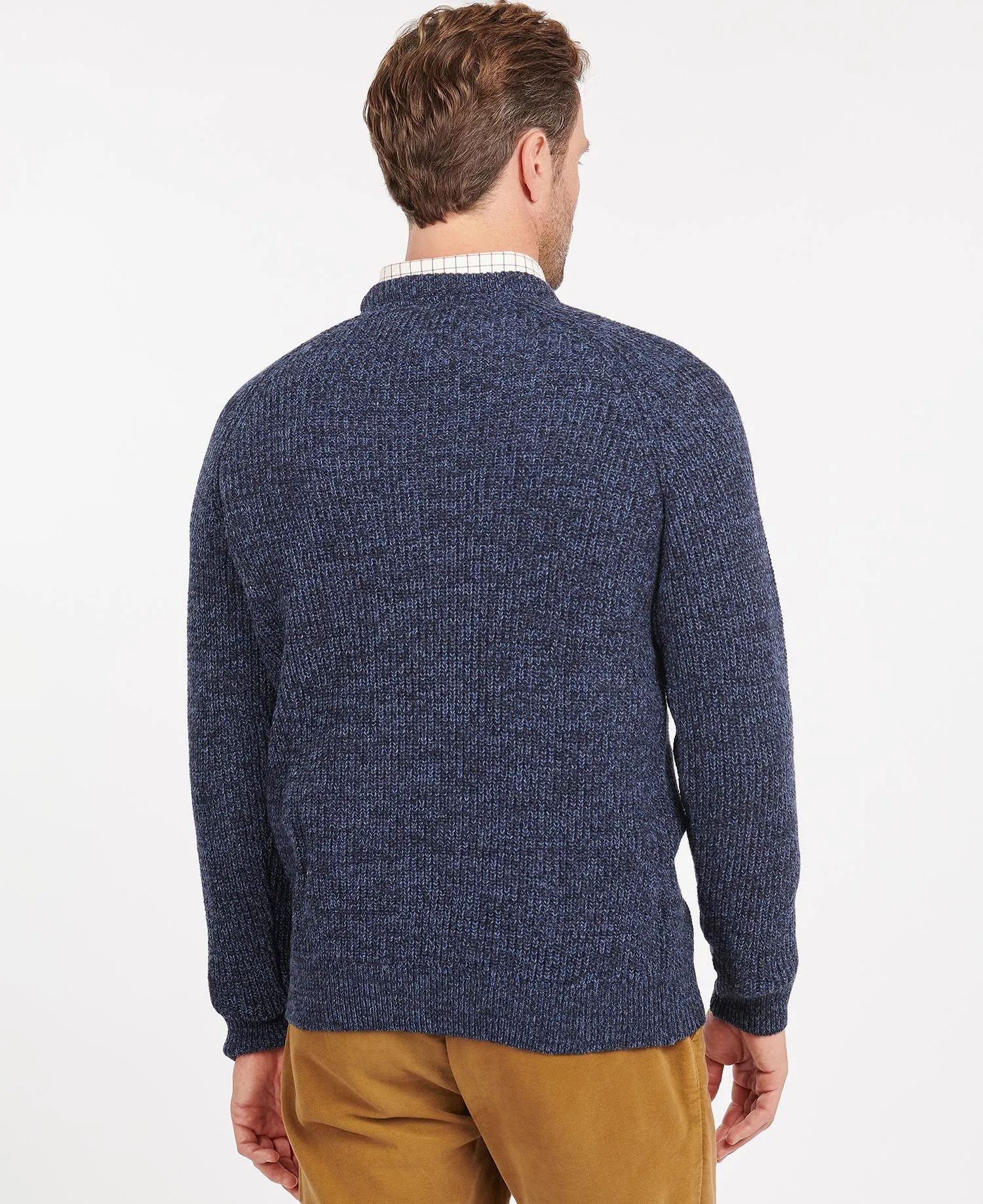 Horseford Crew Neck Sweater - Navy