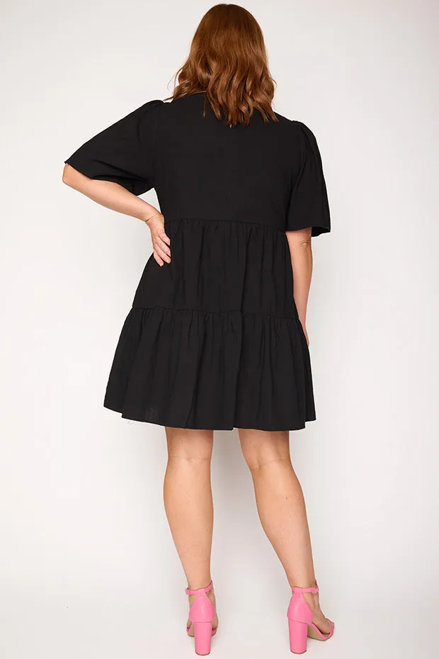 Isadora Black Dress