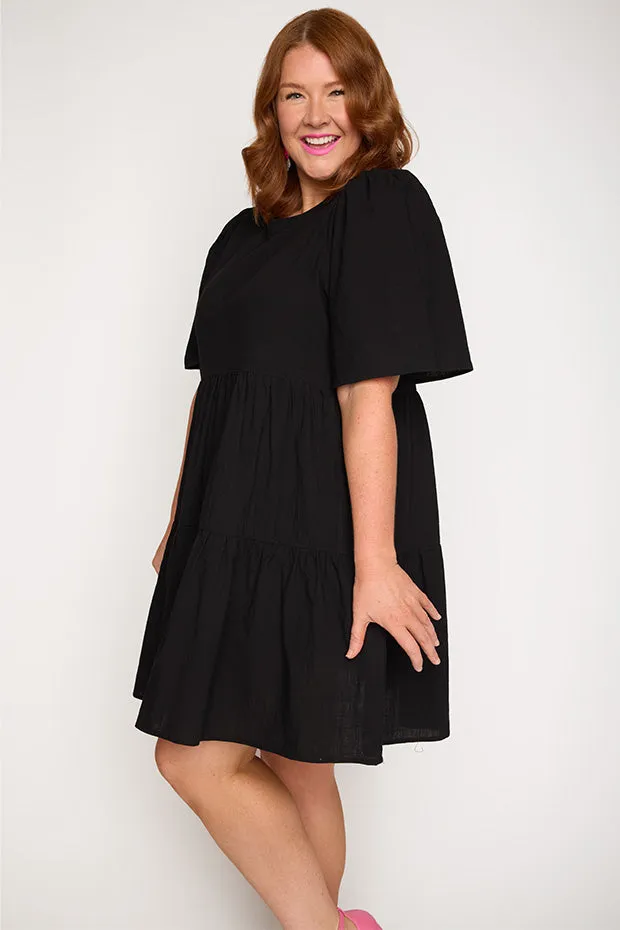 Isadora Black Dress