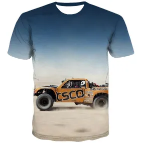 Jeep T shirts Men Offroad Tshirt Printed car T-shirts 3d Short Sleeve Hip hop