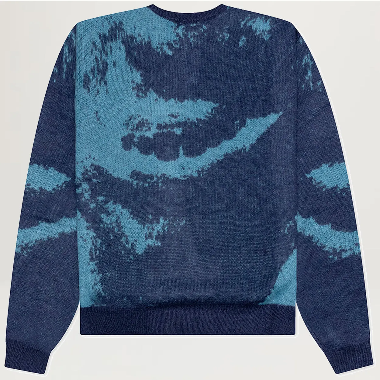 Jungles Smile Knitted Sweater (Blue)