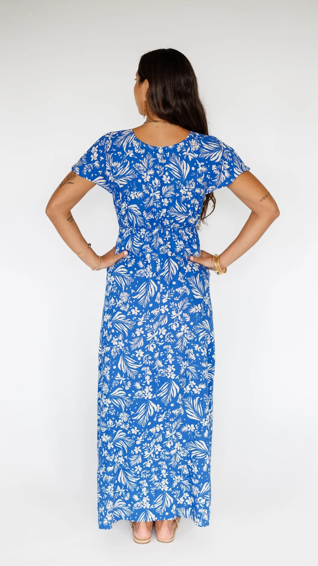 Leilani Dress / Hula Sapphire