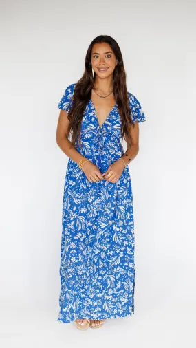 Leilani Dress / Hula Sapphire