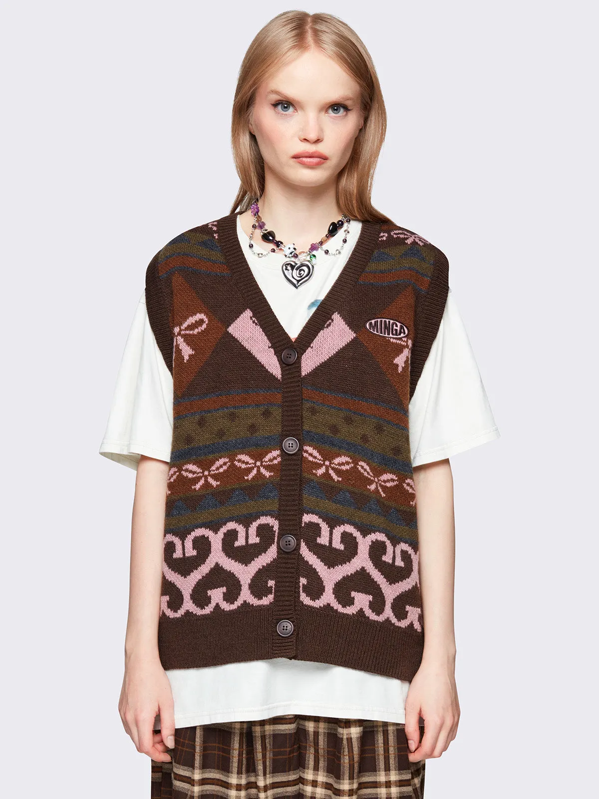 Love Bows Sweater Vest