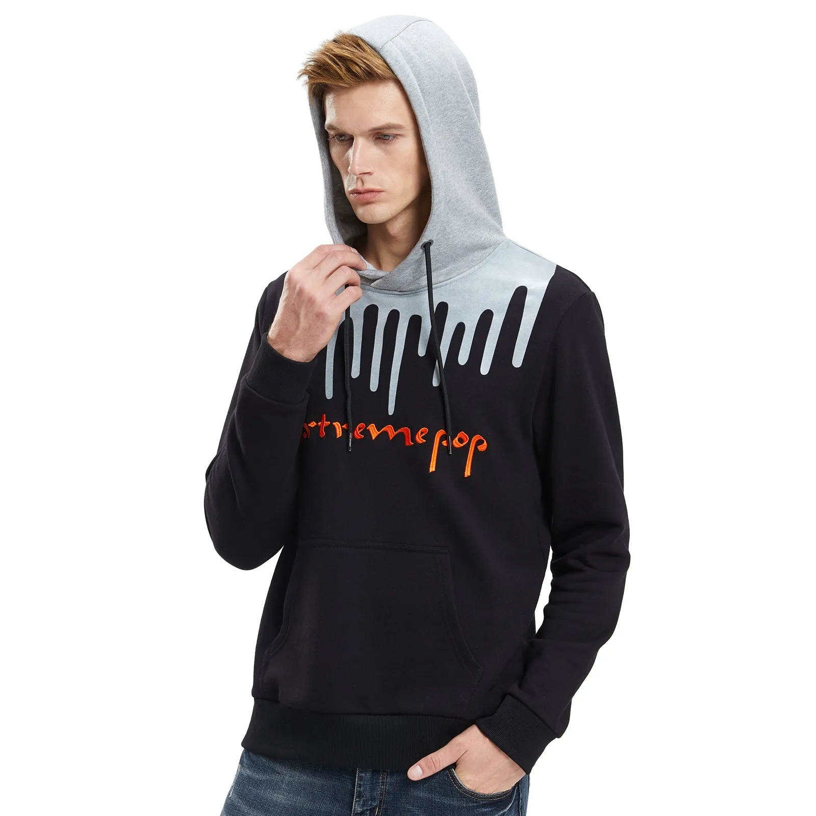 Mens Hoodie Graphic Printed