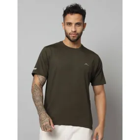 Men's Ultralight Athletic Half Sleeves T-Shirt - Olive