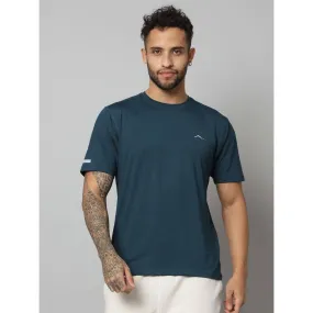 Men's Ultralight Athletic Half Sleeves T-Shirt - Pacific Blue