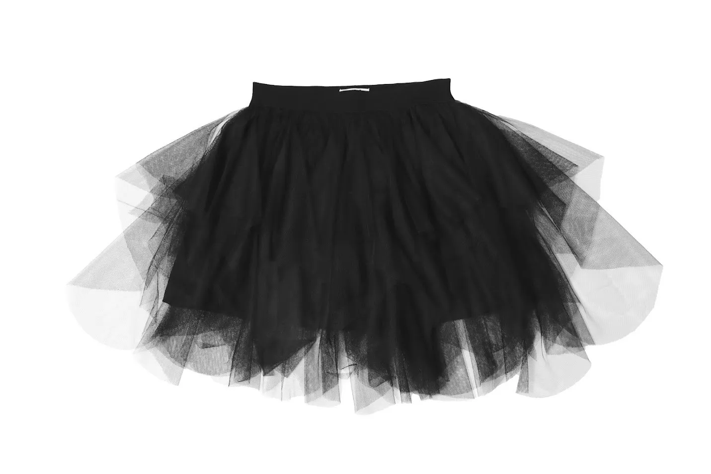 MIA Black Cascade Skirt