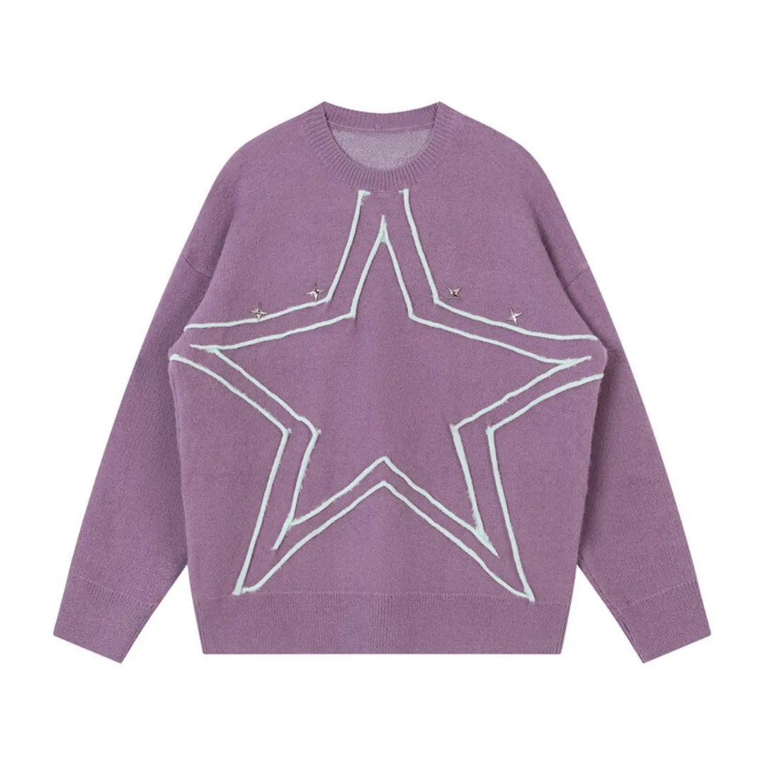 Midnight Star Emblem Sweater