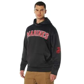 Military Embroidered Pullover Hoodies