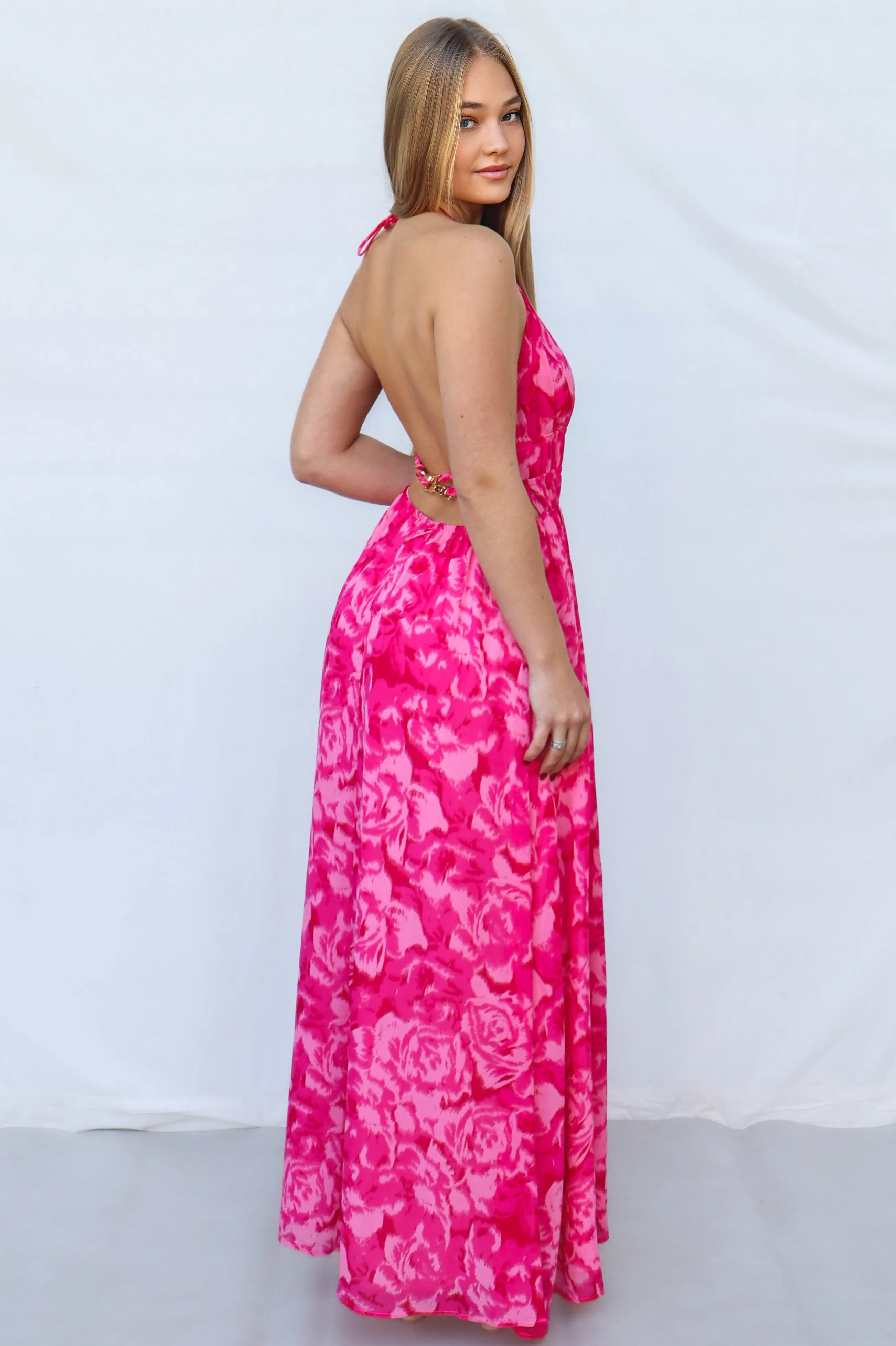 Minfy Maxi Dress - Pink