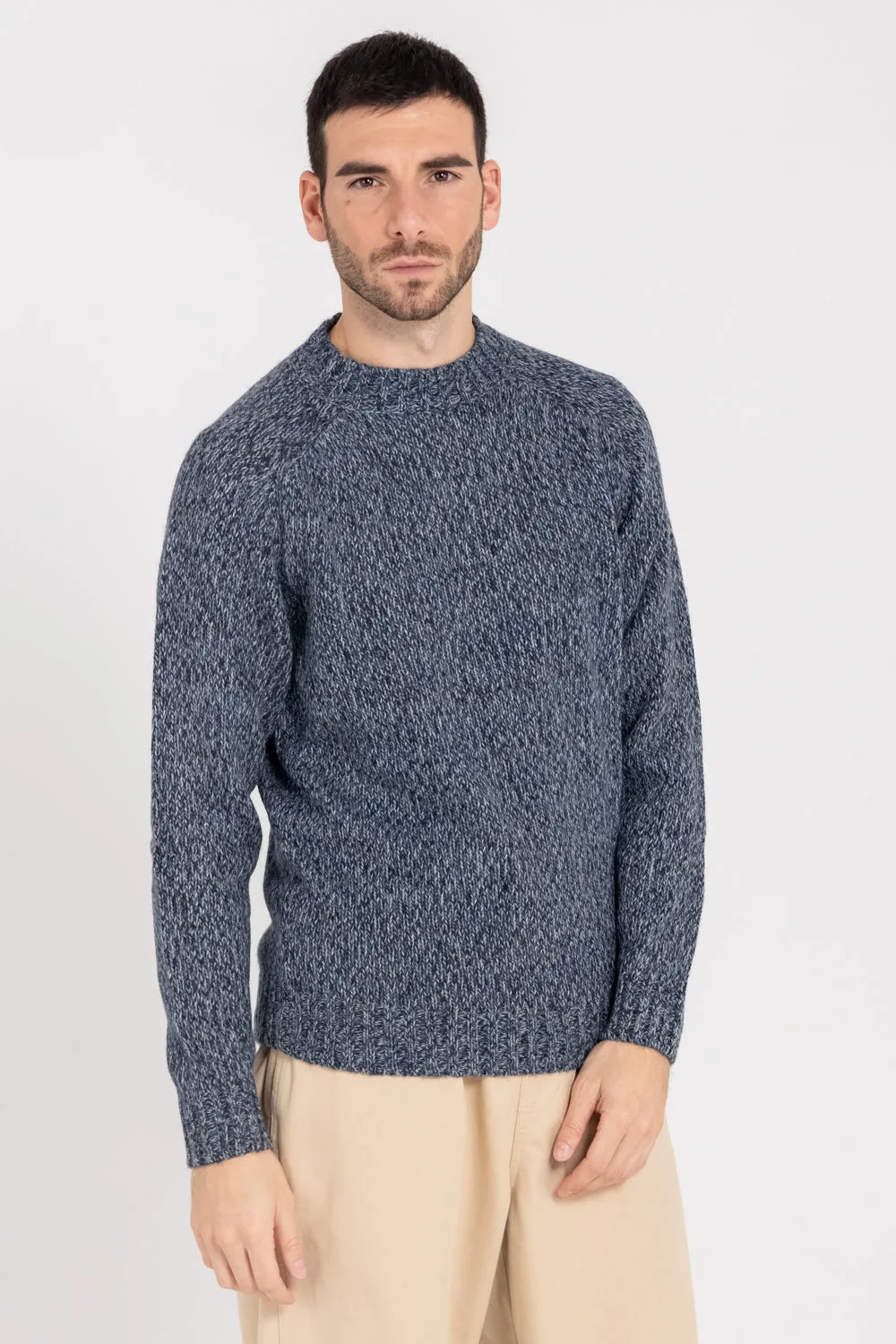 MOULINE CREWNECK SWEATER