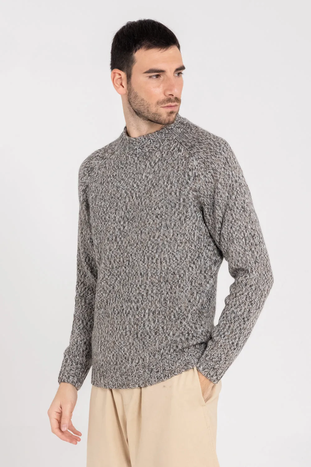 MOULINE CREWNECK SWEATER