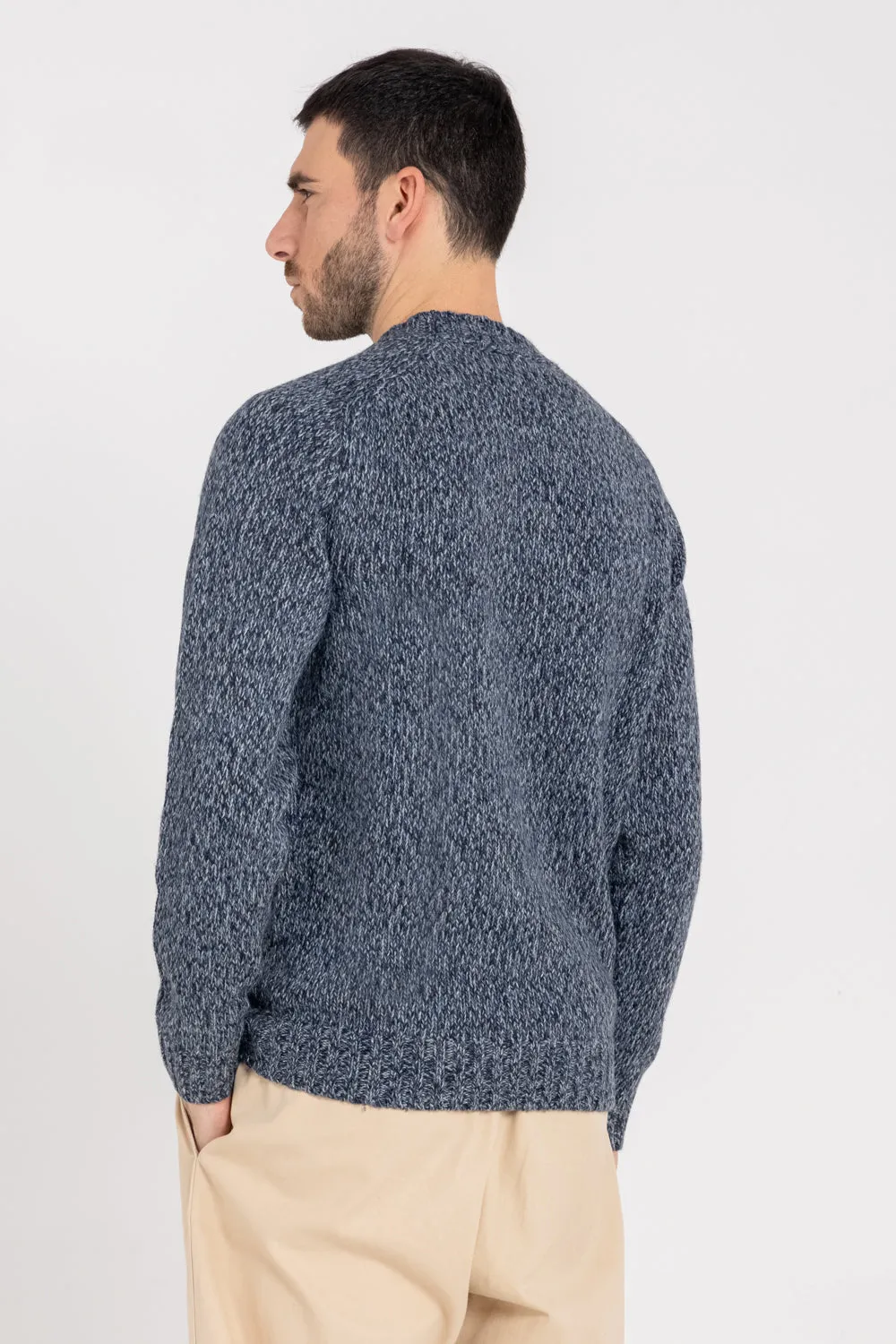 MOULINE CREWNECK SWEATER