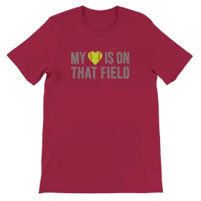 My Heart is on That Field Softball T-Shirt